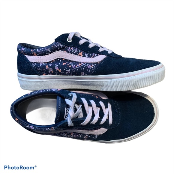 Vans Other - VANS Old Skool Dark blue with inset pattern EUR 35